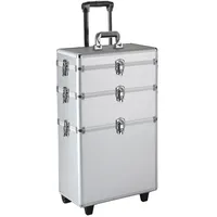 Efalock Professional Werkzeugtrolley Rollkoffer Assist silber
