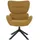 MCW Loungestuhl Q53 Chenille 420 g/m2 75 x 75 x 75 cm Senfgelb drehbar