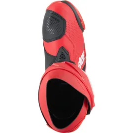 Alpinestars Supertech R Hellrot/Neon-Rot/Schwarz 43