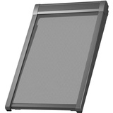 VELUX Hitzeschutzmarkise aussen Uni Schwarz 5060, 66x98 cm FK04 5060S (Farbe: - 5060S, Elektrisch)