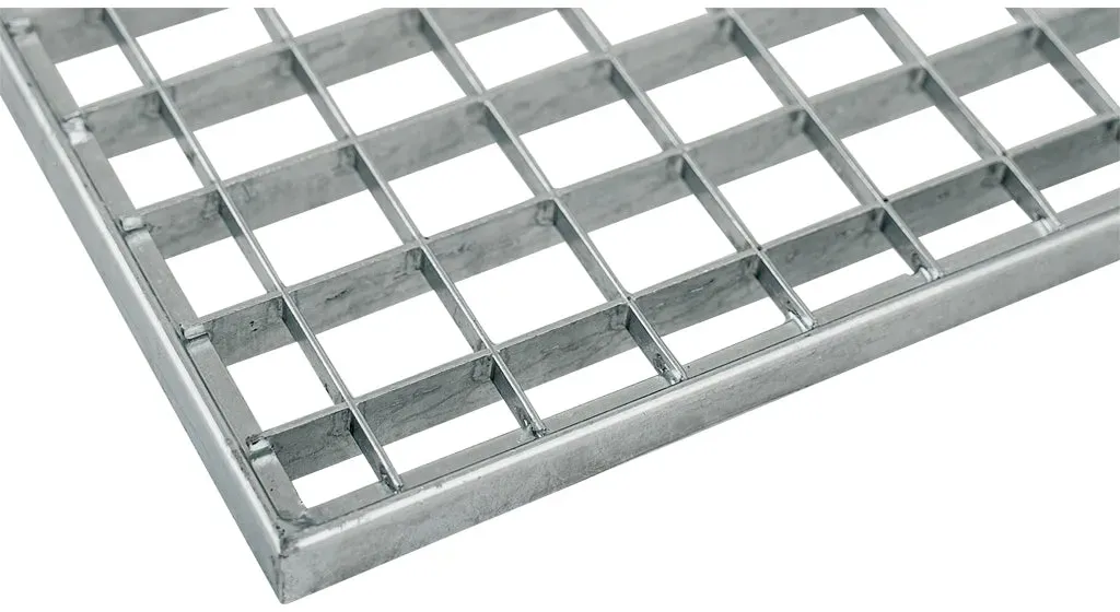 Industrienormrost feuerverzinkt MT 33/33 mm -  1100 / 1000 / 30 x 3