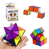 Zauberwürfel, Infinity-Würfel, Magic Star Cube, Speed Cube, Glatte Oberfläche Festkörper, Stress und Angst Abbauen, Haltbarer Puzzlewürfel für Kinder und Erwachsene