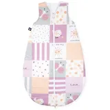 Julius Zöllner Julius Zöllner, Babyschlafsack, Schlafsack Patch ROSE (BHT 64x2x107 cm)