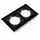 McPower Abdeckrahmen FLAIR 2-fach Schwarz