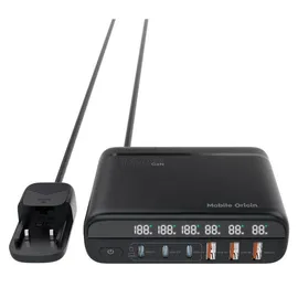 mobile origin MO-CH140-PW12, Drinnen, AC, Schwarz - Schwarz