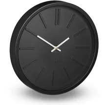 Relaxdays Wanduhr modern schwarz/weiß