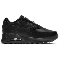 NIKE Kinder Freizeitschuhe AIR MAX 90 LTR (PS), BLACK/BLACK-BLACK-WHITE, 30