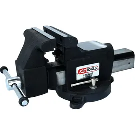 KS Tools Schraubstock Edelstahl 125 mm schwarz