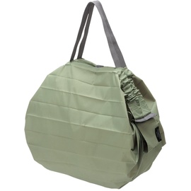 MARNA Shupatto Compact Green Mori Tasche aus Polyethylen, 15 l/5 kg, 32 x 32 cm