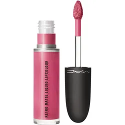 MAC Retro Matte Liquid Lipcolour Metallic - rosa