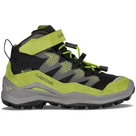 Lowa Maddox Pro GTX Mid VC Kinder Schwarz/Limone 25