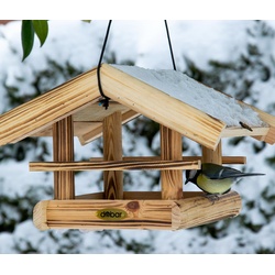 Tchibo - Vogelfutterhaus »Quemado« - naturfarben