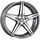 artform wheels AF 301 9,0 x 21 5 x 120 ET30 ML72,6 Grau Poliert