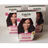 3x Poly Palette Intensive Tönungs Color-Crème 4-68 Rotbraun NEU