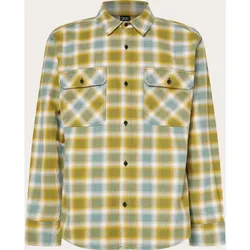 Oakley 90s Plaid LS Shirt pacific/mist/sulfid check (9VX) M