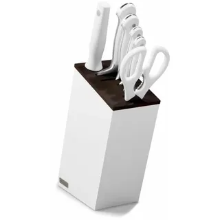 Wüsthof Classic White Messerblock mit 6 Artikeln