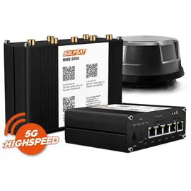 Selfsat MWR 5550 mit Panorama Antenne schwarz