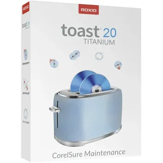 Toast Titanium CorelSure Maintenance