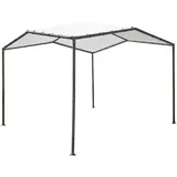 ShelterLogic Stahl Pavillon Canopy Pacifica 1010 Hellgrau 317x317 cm