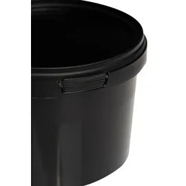 Benbow Eimer mit Deckel 0,5 l Schwarz