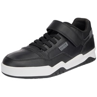 GEOX Herren J Perth Boy E Sneaker, Black/DK Grey, 37 EU