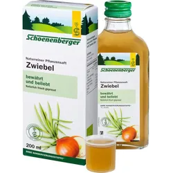 Zwiebelsaft Naturrein Schoenenberger 200 ML