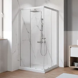 Breuer Ektos Eckeinstieg mit Schiebetür rechts 75 - 90 cm D648360641500
