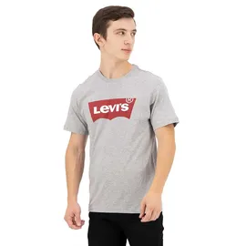 Levi's Standard Housemarked Kurzarm-T-Shirt Mid Heather Grey M