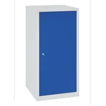C+P Stahl-Flügeltürenschrank Serie 89, H1000xB100xT500mm, 7035/5010