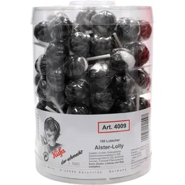 lollis Küfa Alster Lolly Lutscher mit Lakritzgeschmack 100 Stück 1800g