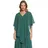 Vera Mont Chiffonstola mit Volant", in Dark emerald), | Gr.: L