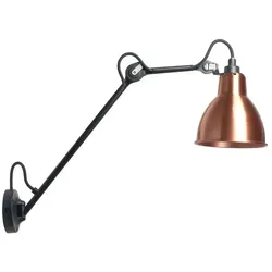 Lampe Gras - 122 Wandleuchte Schwarz/Kupfer