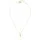 Liebeskind Berlin Kette mit Anhänger Festive Mini Link Gold Edelstahl L: 45 B: 2mm