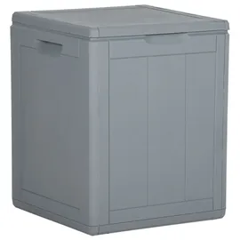 vidaXL Garten-Aufbewahrungsbox 90 L 4710 x 1540 cm Grau