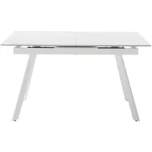 MCA Furniture Parenzo 140 x 76 x 90 cm weiß marmoriert