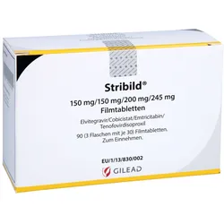 STRIBILD 150 mg/150 mg/200 mg/245 mg Filmtabletten 3X30 St