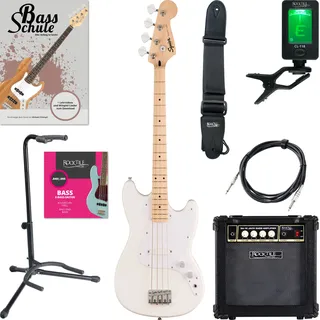 Squier Sonic Bronco Bass Arctic White