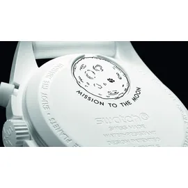 Swatch x Omega Bioceramic Moonswatch Mission To Moonphase Snoopy | SO33W700