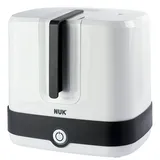 NUK 10251013 Vario Express Flaschensterilisator | Sterilisiert bis zu 6 Babyflaschen und Zubehör in 6 Minuten | Automatische Abschaltung | Kompakt...