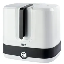 NUK 10251013 Vario Express Flaschensterilisator | Sterilisiert bis zu 6 Babyflaschen und Zubehör in 6 Minuten | Automatische Abschaltung | Kompakt...