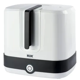 NUK 10251013 Vario Express Flaschensterilisator | Sterilisiert bis zu 6 Babyflaschen und Zubehör in 6 Minuten | Automatische Abschaltung | Kompakt...