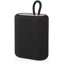 Nedis Bluetooth®-Lautsprecher | max. Batteriespielzeit: 7 hrs | Handgerät | 7 W | Mono | Eingebautes Mikro | Verknüpfbar | Schwarz