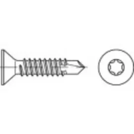 TOOLCRAFT Bohrschraube 4,8 mm 16 mm T-Profil DIN 7504 1000 Stück
