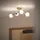 LEDKIA LIGHTING Moonlight Brass Ovo 4 Strahler rund gold