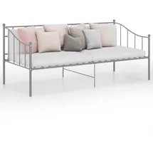 vidaXL Schlafsofa 90 x 200 cm Grau