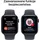 Apple Watch SE 3 GPS + Cellular 44 mm Aluminiumgehäuse Mitternacht Sportarmband Mitternacht S/M