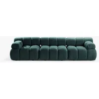 Micadoni Sofa Bellis, modular 3-Sitzer blau