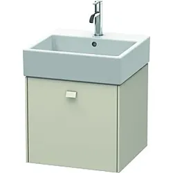 Duravit Brioso Waschtischunterbau BR405209191 484x459mm, Taupe, 1 Auszug