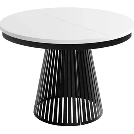 WFL GROUP Naro Ø 100 cm weiß