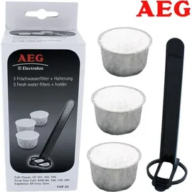 AEG FWF02 Frischwasserfilter 3 St. + Spezialhalter